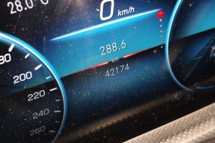 Used Mercedes-Benz A-Class 2020 Restyled A 200 L Sport Sedan Fashion Version Odometer Close Up