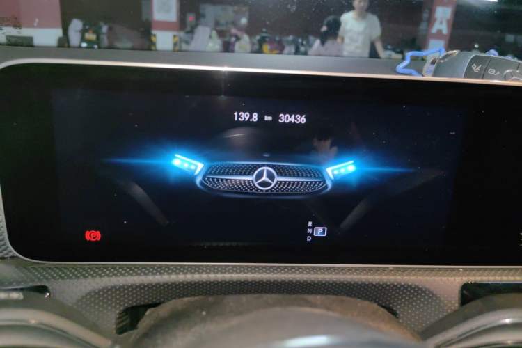 Used Mercedes-Benz A-Class 2020 Revised A 180 L Odometer Close Up