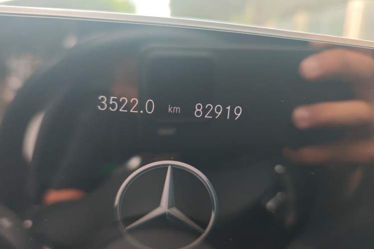 Used Mercedes-Benz A-Class 2020 Restyled A 200 L Sport Sedan Fashion Version Odometer Close Up