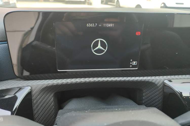 Used Mercedes-Benz A-Class 2020 A 180 L Odometer Close Up