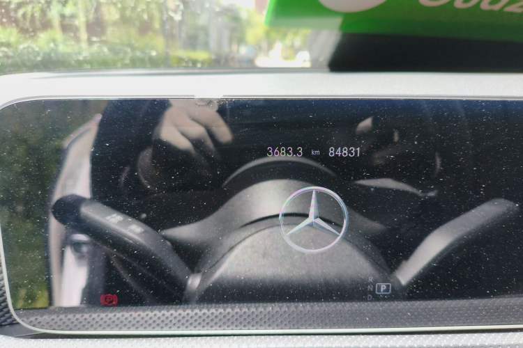 Used Mercedes-Benz A-Class 2020 Restyled A 180 L Sport Sedan Odometer Close Up