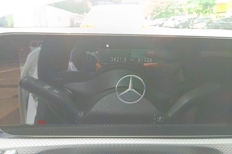Used Mercedes-Benz A-Class 2020 Restyled A 200 L Sport Sedan Dynamic Version Odometer Close Up