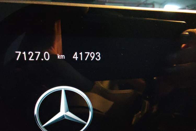 Used Mercedes-Benz A-Class 2020 Restyled A 200 L Sport Sedan Fashion Version Odometer Close Up