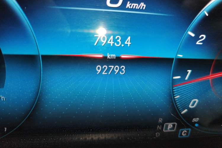 Used Mercedes-Benz A-Class 2020 Restyled A 200 L Sport Sedan Fashion Version Odometer Close Up