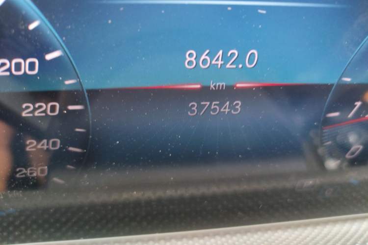 Used Mercedes-Benz A-Class 2020 Restyled A 200 L Sport Sedan Dynamic Version Odometer Close Up