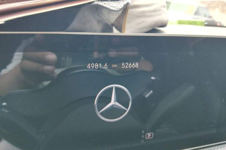 Used Mercedes-Benz A-Class 2020 A 200 L Sport Sedan Odometer Close Up