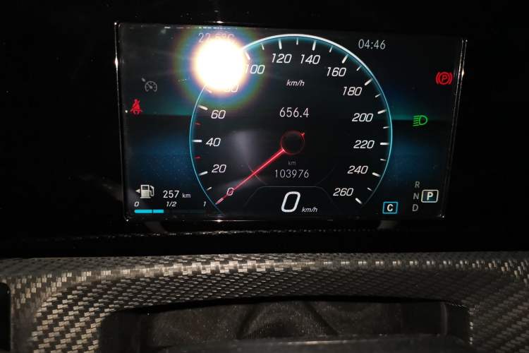 Used Mercedes-Benz A-Class 2020 Revised A 180 L Odometer Close Up