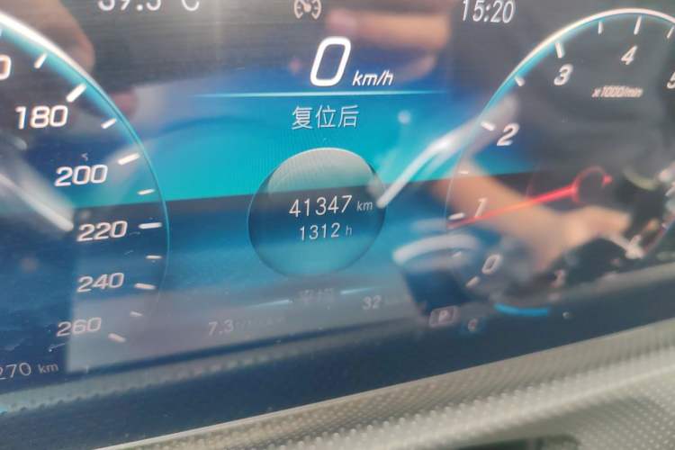 Used Mercedes-Benz A-Class 2020 Restyled A 200 L Sport Sedan Fashion Version Odometer Close Up