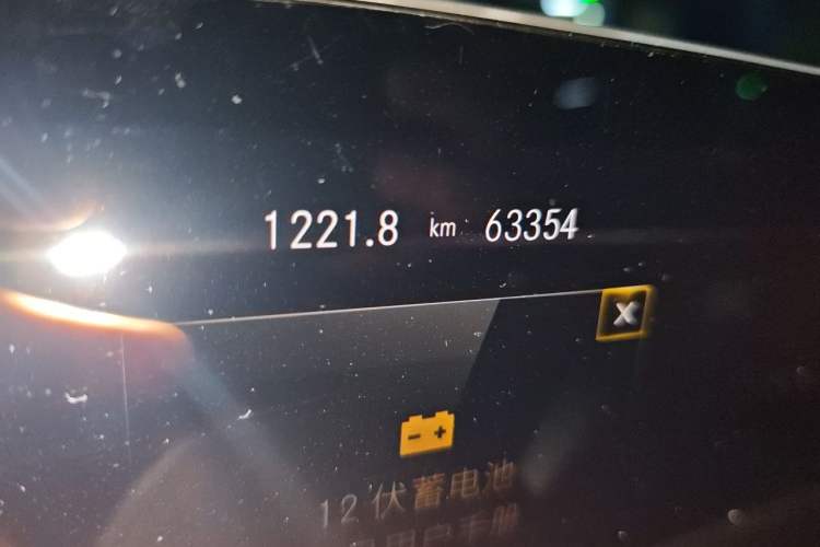 Used Mercedes-Benz A-Class 2020 A 200 L Sport Sedan Odometer Close Up