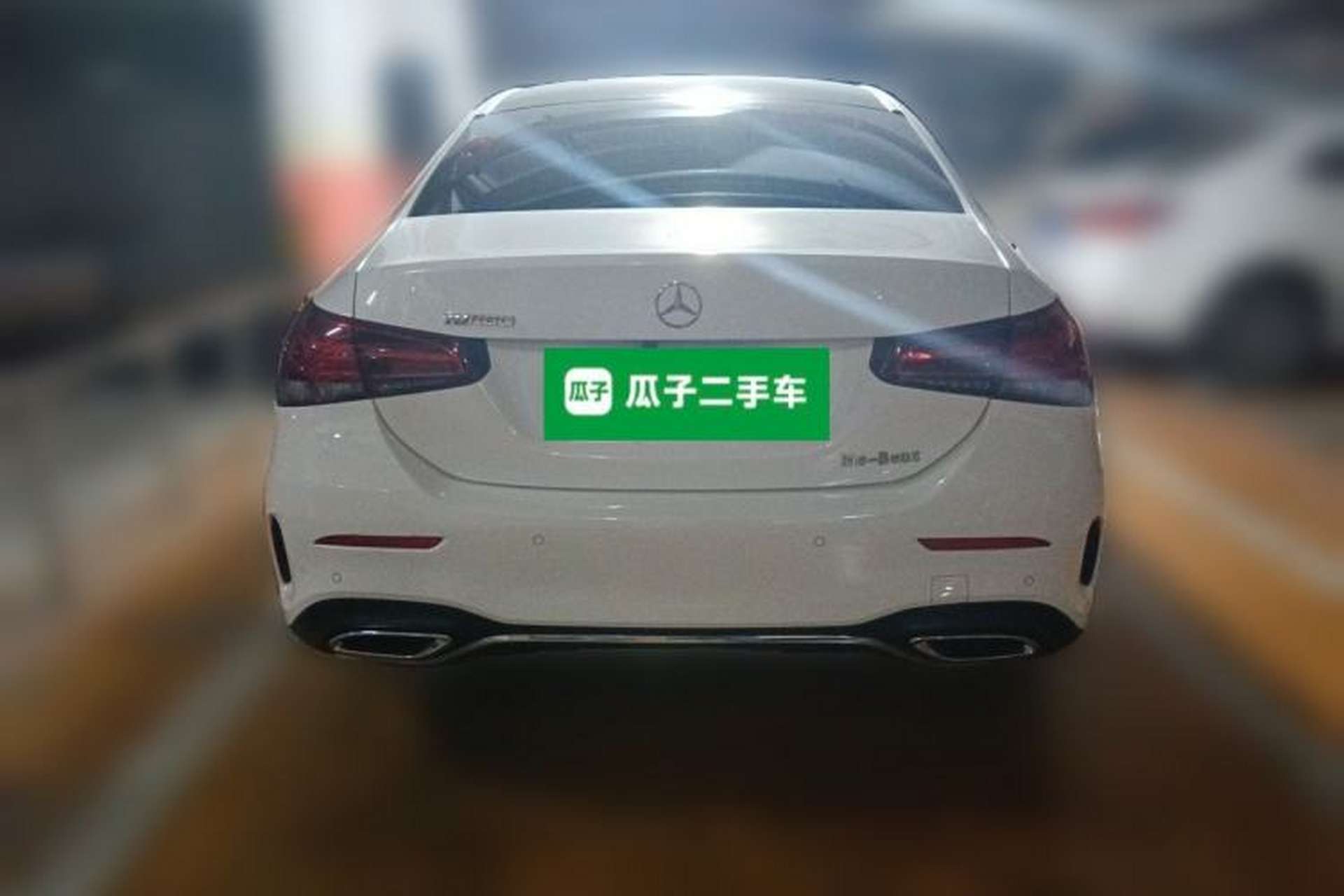 Used Mercedes-Benz A-Class 2020 Second Facelift A 180 L Sport Sedan Rear