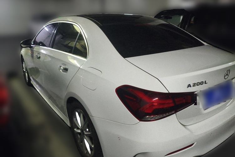 Used Mercedes-Benz A-Class 2020 Restyled A 200 L Sport Sedan Dynamic Version Rear Left 45 Deg