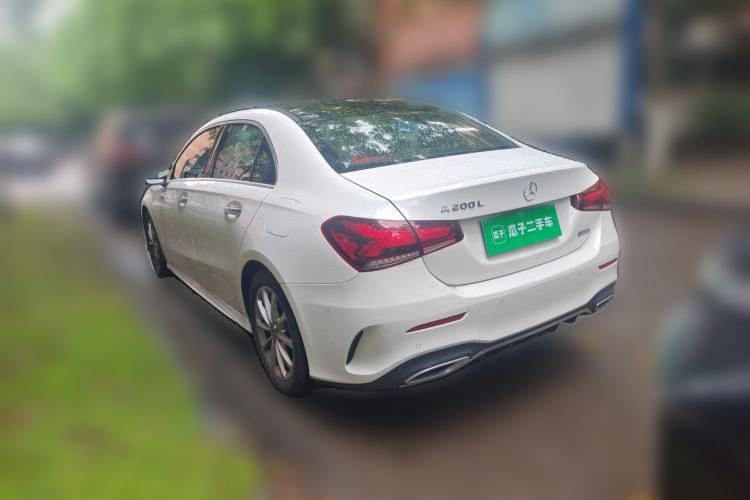 Used Mercedes-Benz A-Class 2020 Restyled A 200 L Sport Sedan Fashion Version Rear Left 45 Deg