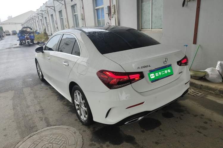 Used Mercedes-Benz A-Class 2020 Restyled A 200 L Sport Sedan Dynamic Version Rear Left 45 Deg