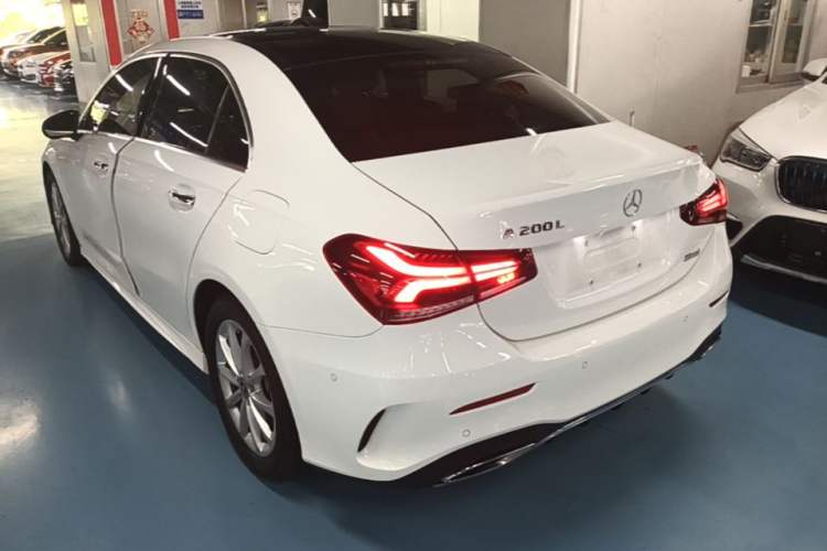 Used Mercedes-Benz A-Class 2020 Restyled A 200 L Sport Sedan Fashion Version Rear Left 45 Deg