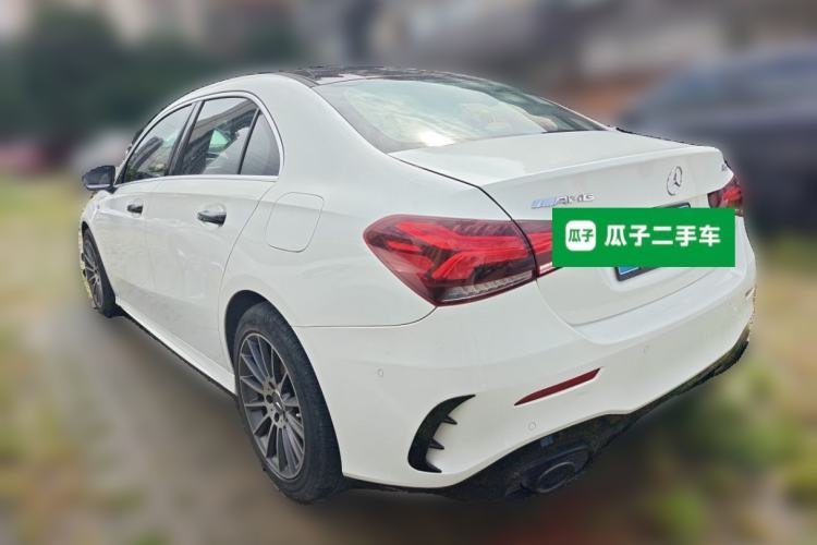 Used Mercedes-Benz A-Class 2020 Restyled A 200 L Sport Sedan Fashion Version Rear Left 45 Deg