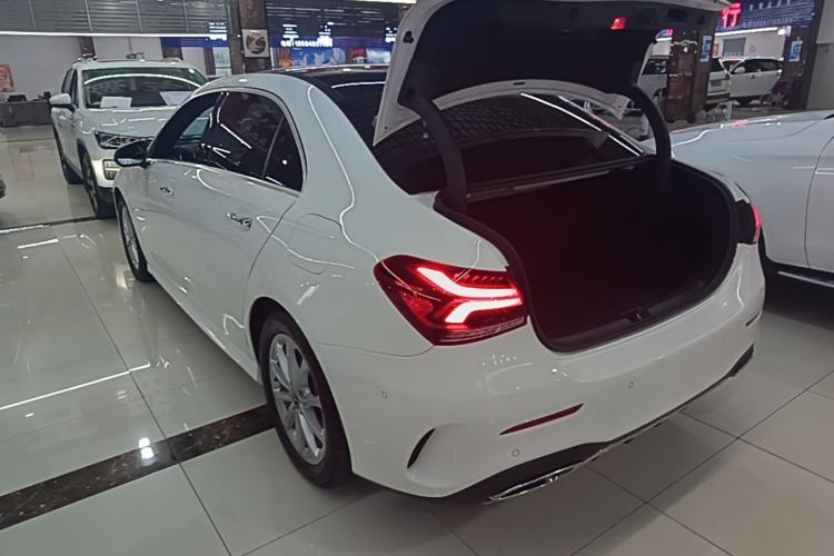 Used Mercedes-Benz A-Class 2020 Restyled A 200 L Sport Sedan Dynamic Version Rear Left 45 Deg