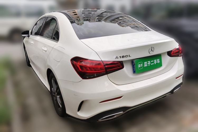 Used Mercedes-Benz A-Class 2020 Facelift A 180 L Sport Sedan Special Configuration Rear Left 45 Deg