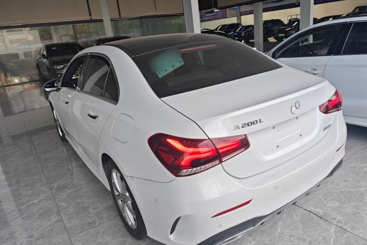 Used Mercedes-Benz A-Class 2020 Restyled A 200 L Sport Sedan Dynamic Version Rear Left 45 Deg