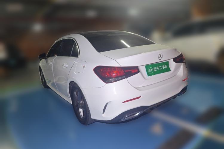 Used Mercedes-Benz A-Class 2020 Facelift A 180 L Sport Sedan Special Configuration Rear Left 45 Deg