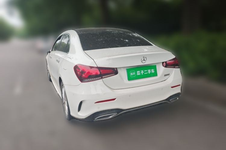 Used Mercedes-Benz A-Class 2020 Restyled A 200 L Sport Sedan Dynamic Version Rear Left 45 Deg