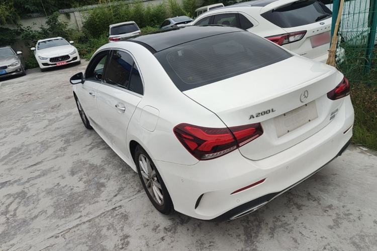 Used Mercedes-Benz A-Class 2020 Restyled A 200 L Sport Sedan Dynamic Version Rear Left 45 Deg