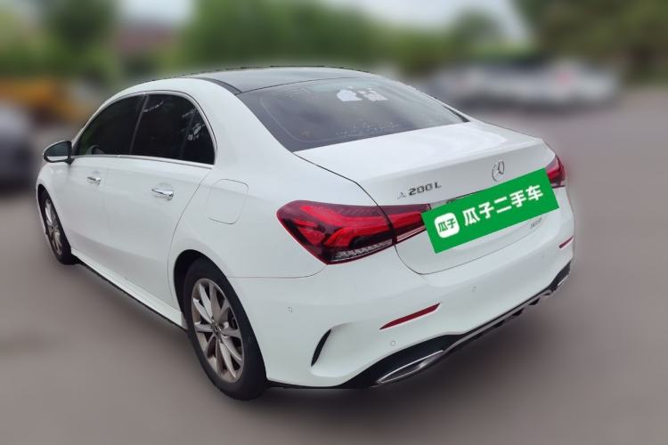 Used Mercedes-Benz A-Class 2020 Restyled A 200 L Sport Sedan Fashion Version Rear Left 45 Deg