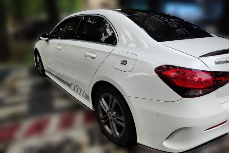 Used Mercedes-Benz A-Class 2020 Facelift A 180 L Sport Sedan Special Configuration Rear Left 45 Deg