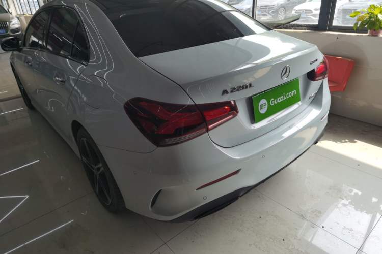 Used Mercedes-Benz A-Class 2020 Restyled A 220 L 4MATIC Sports Sedan Rear Left 45 Deg