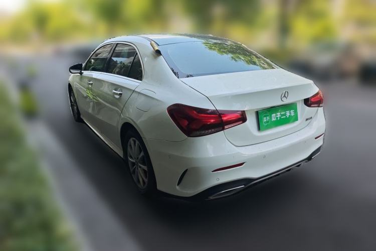 Used Mercedes-Benz A-Class 2020 Restyled A 200 L Sport Sedan Fashion Version Rear Left 45 Deg