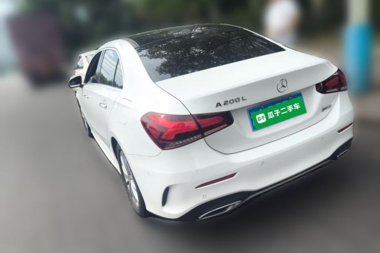 Used Mercedes-Benz A-Class 2020 Restyled A 200 L Sport Sedan Dynamic Version Rear Left 45 Deg