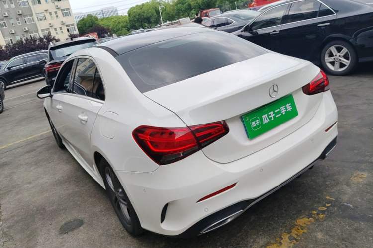 Used Mercedes-Benz A-Class 2020 Second Facelift A 180 L Sport Sedan Rear Left 45 Deg