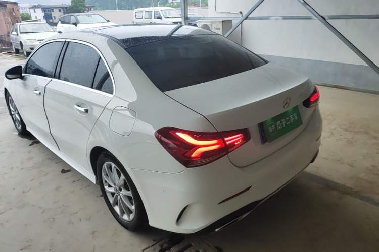Used Mercedes-Benz A-Class 2020 Restyled A 200 L Sport Sedan Fashion Version Rear Left 45 Deg