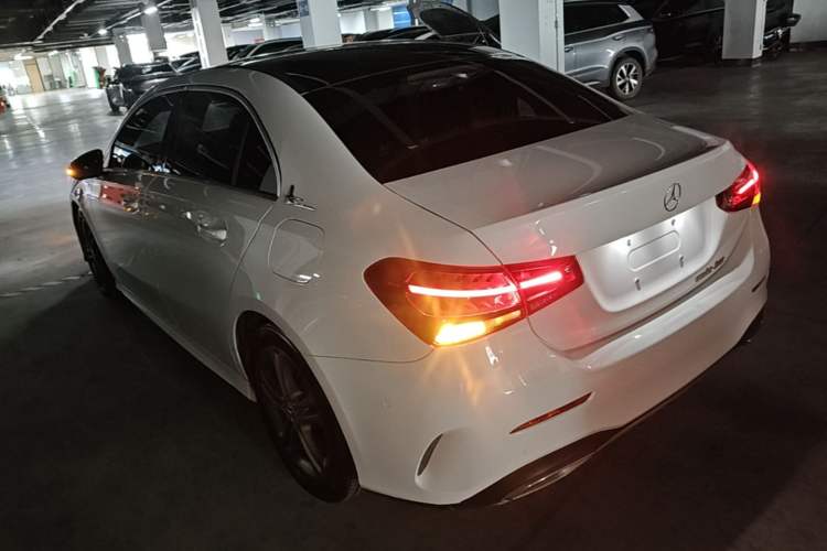 Used Mercedes-Benz A-Class 2020 Second Facelift A 180 L Sport Sedan Rear Left 45 Deg
