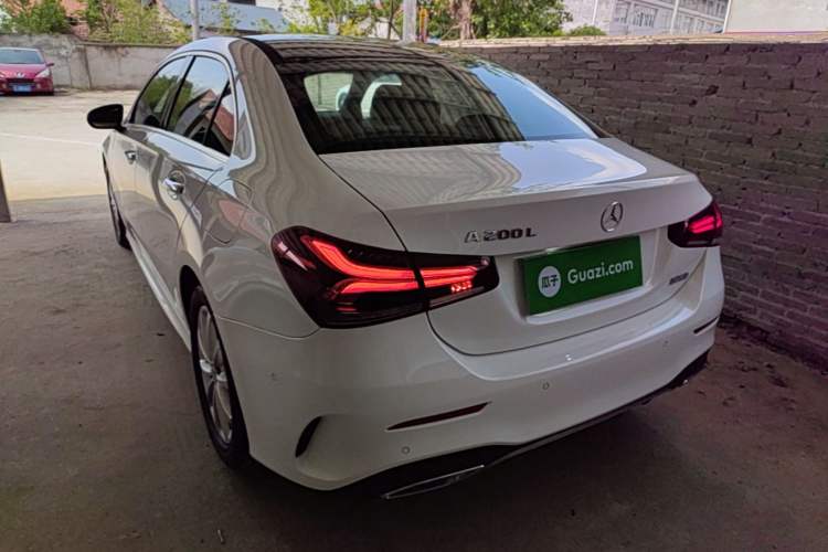 Used Mercedes-Benz A-Class 2020 Restyled A 200 L Sport Sedan Fashion Version Rear Left 45 Deg