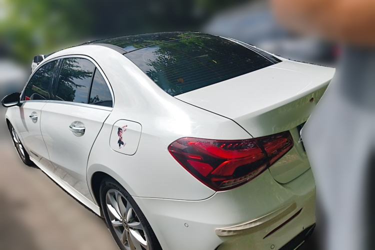 Used Mercedes-Benz A-Class 2020 Restyled A 200 L Sport Sedan Fashion Version Rear Left 45 Deg