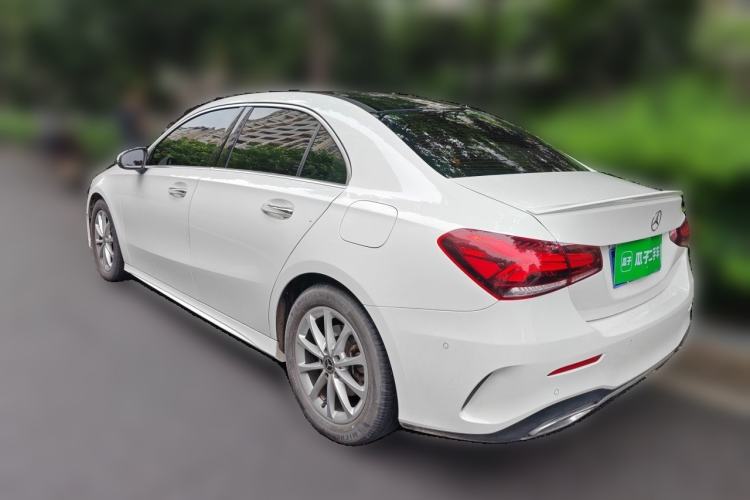 Used Mercedes-Benz A-Class 2020 Restyled A 200 L Sport Sedan Dynamic Version Rear Left 45 Deg