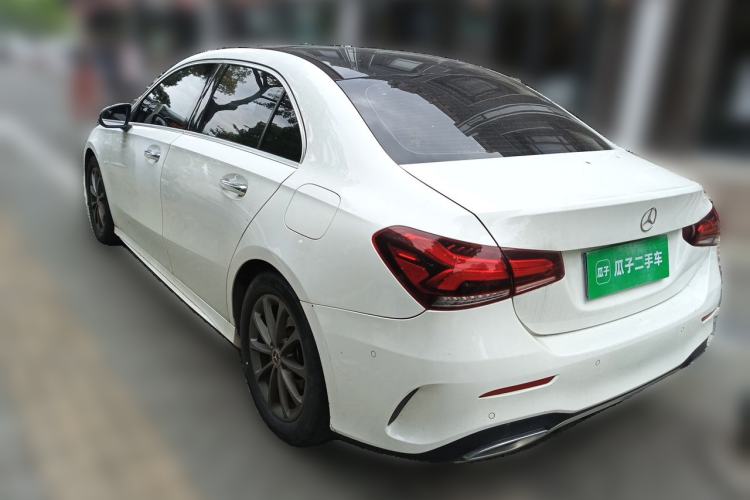 Used Mercedes-Benz A-Class 2020 Restyled A 200 L Sport Sedan Dynamic Version Rear Left 45 Deg
