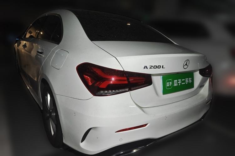 Used Mercedes-Benz A-Class 2020 Restyled A 200 L Sport Sedan Dynamic Version Rear Left 45 Deg