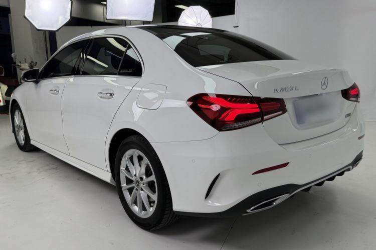 Used Mercedes-Benz A-Class 2020 Restyled A 200 L Sport Sedan Fashion Version Rear Left 45 Deg