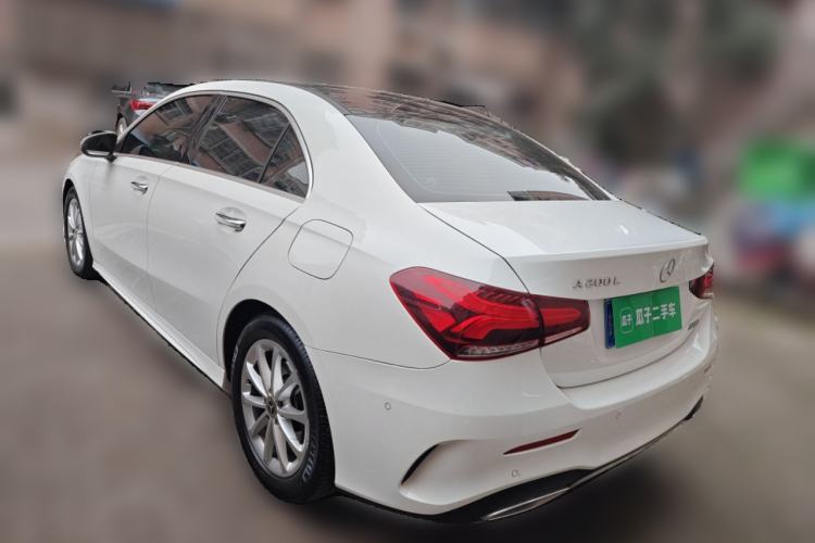 Used Mercedes-Benz A-Class 2020 Restyled A 200 L Sport Sedan Fashion Version Rear Left 45 Deg