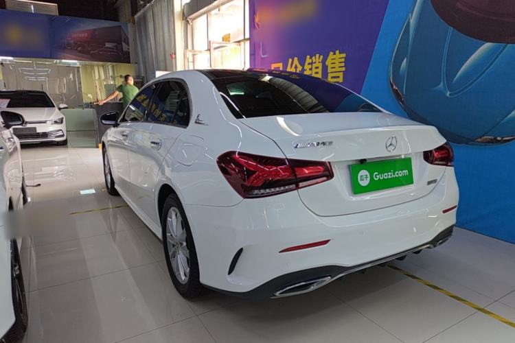 Used Mercedes-Benz A-Class 2020 Restyled A 200 L Sport Sedan Fashion Version Rear Left 45 Deg