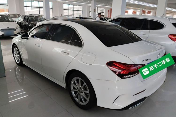 Used Mercedes-Benz A-Class 2020 Restyled A 200 L Sport Sedan Dynamic Version Rear Left 45 Deg