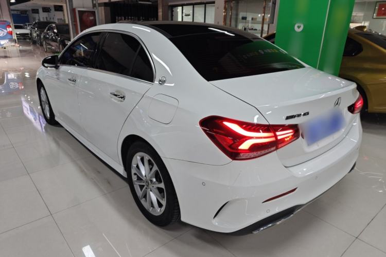 Used Mercedes-Benz A-Class 2020 A 200 L Sport Sedan Rear Left 45 Deg