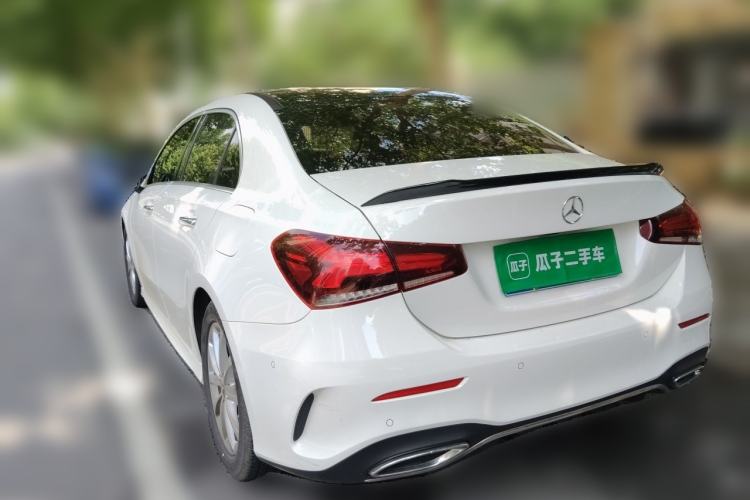 Used Mercedes-Benz A-Class 2020 Restyled A 200 L Sport Sedan Fashion Version Rear Left 45 Deg