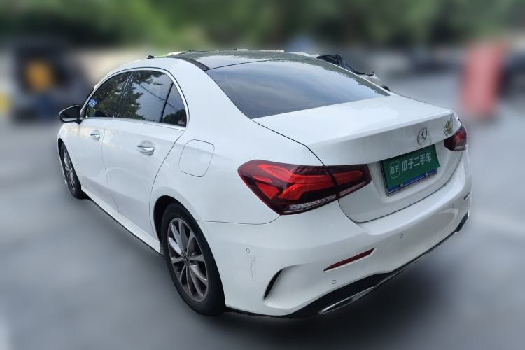 Used Mercedes-Benz A-Class 2020 Restyled A 200 L Sport Sedan Fashion Version Rear Left 45 Deg