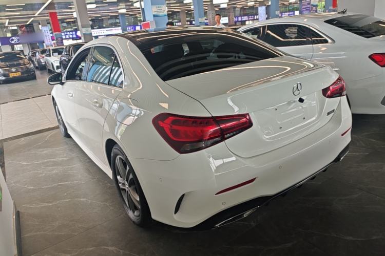 Used Mercedes-Benz A-Class 2020 Second Facelift A 180 L Sport Sedan Rear Left 45 Deg