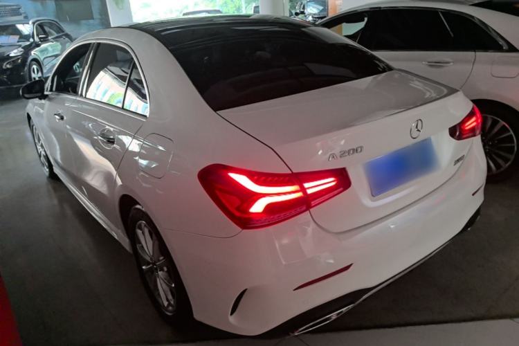 Used Mercedes-Benz A-Class 2020 Restyled A 200 L Sport Sedan Fashion Version Rear Left 45 Deg