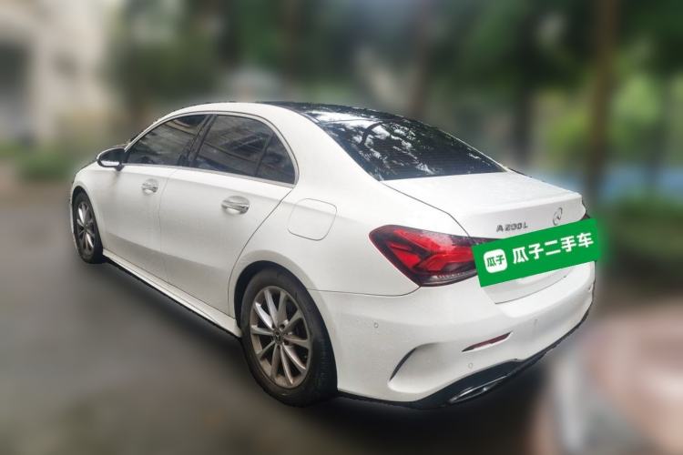 Used Mercedes-Benz A-Class 2020 Restyled A 200 L Sport Sedan Dynamic Version Rear Left 45 Deg