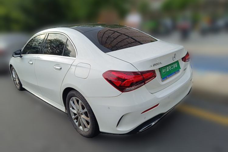 Used Mercedes-Benz A-Class 2020 Restyled A 200 L Sport Sedan Fashion Version Rear Left 45 Deg