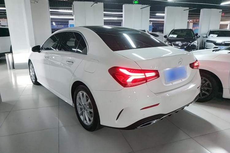 Used Mercedes-Benz A-Class 2020 Restyled A 200 L Sport Sedan Fashion Version Rear Left 45 Deg